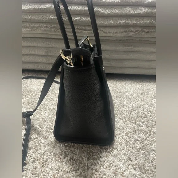 Kate Spade Ella Tote, Pebbled Black Leather - Picture 10 of 16
